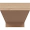 Ekena Millwork 4"W x 8"D x 4"H Wide Clemmons Rough Cedar Woodgrain TimberThane Corbel, Primed Tan CORUR04X08X04CLERCPR - alternate 3